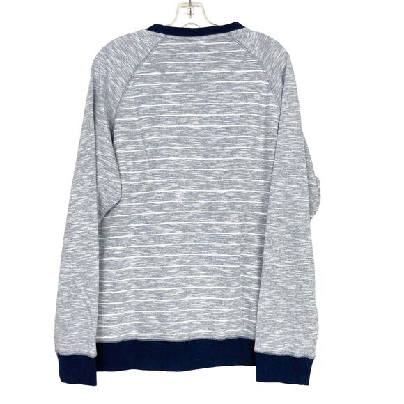 Howe Creative Workforce Gray Striped Sweater Sz XL - Picture 7 of 8